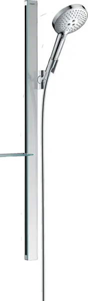 Hansgrohe Raindance Select S 120 conjunto de ducha, 3 tipos de chorro, cromo