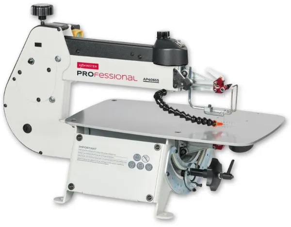 Sierra de calar de precisión Axminster Professional AP406SS 230V