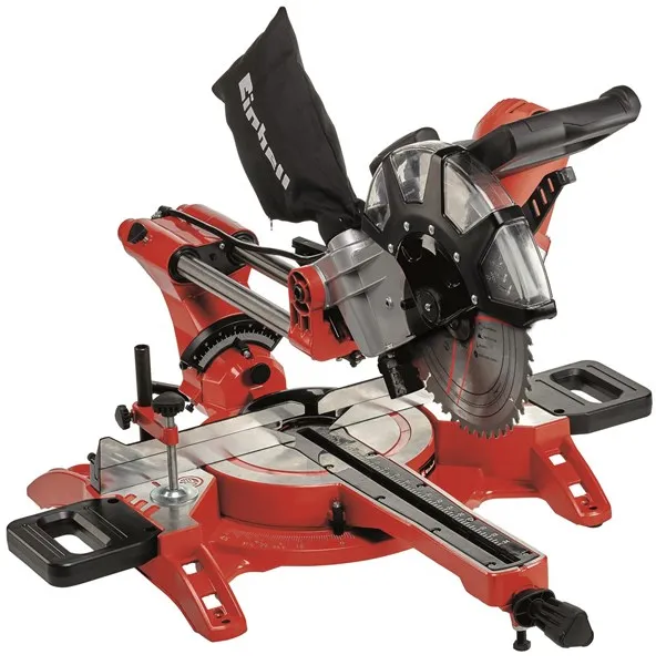 Einhell TC-SM 2534/1 sierra de inglete y corte doble con extracción Ø250 mm 230V/2100W