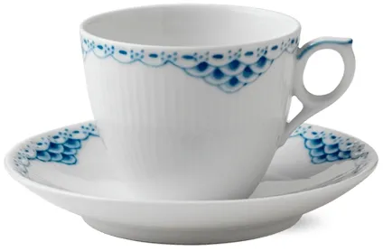 Royal Copenhagen Princesa taza con platillo - 17 cl