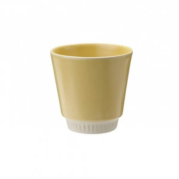 Knabstrup cerámica Colorit taza, 250 ml, Amarillo