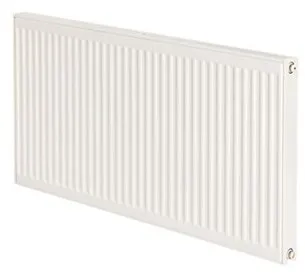 Purmo Compact radiador con válvula 11 - 400 x 1400 mm, RAL 9016, Blanco
