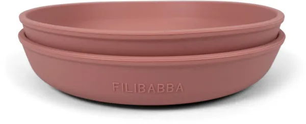 Plato de silicona - rosa
